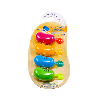 Чехол для головки зубной щетки MyBeany 4 штуки