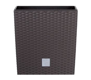 Кашпо для цветов Prosperplast Rato Low 32+21л, венге