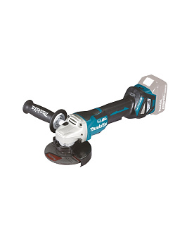 Угловая шлифмашина аккумуляторная Makita DGA517Z LXT 18В, 125 мм, 3000 - 8500 об/мин, без акб и ЗУ