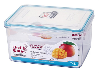 Тритановый контейнер с замками BPA FREE FL-072 7.4 л