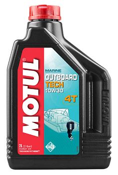 Моторное масло MOTUL OUTBOARD TECH 4T 10W30  (2л.)