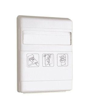 Держатель туалетных подкладок пластиковый "MERIDA TOP" GP1