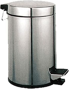 Ведро 5 л Ledeme хром L702