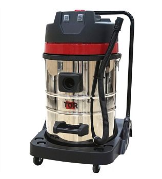 Профессиональный пылесос для автомойки WL70-70L2B INOX