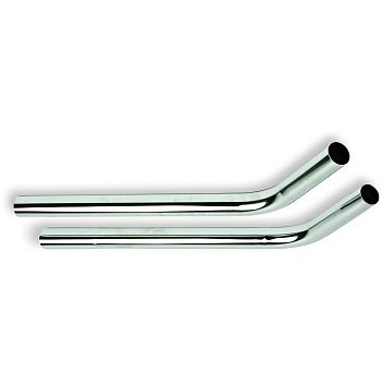 Трубка удлинитель изогнутая 38мм (металл)