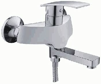 СМЕСИТЕЛЬ ДЛЯ ВАННЫ И ДУША LEDEME L3170, КОРОТКИЙ ИЗЛИВ