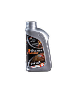 Моторное масло G-Energy Synthetic Super Start 5W-30 1л
