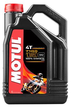 Моторное масло MOTUL 7100 4T SAE 10W60 (4 л.) 