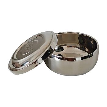 Традиционная чаша для подачи риса с крышкой Livingqueen GLOSSY 300 мл