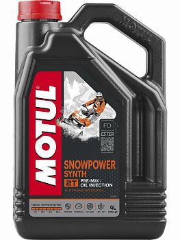 Моторное масло MOTUL SNOWPOWER SYNTH 2T (4л)