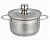 Кастрюля из нержавеющей стали c крышкой ЧУДЕСНИЦА КС-3502