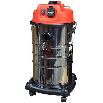 Профессиональный пылесос с розеткой TOR WL092A-30L INOX