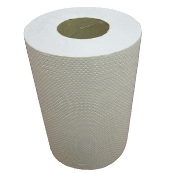Однослойные бумажные полотенца в рулонах арт.230