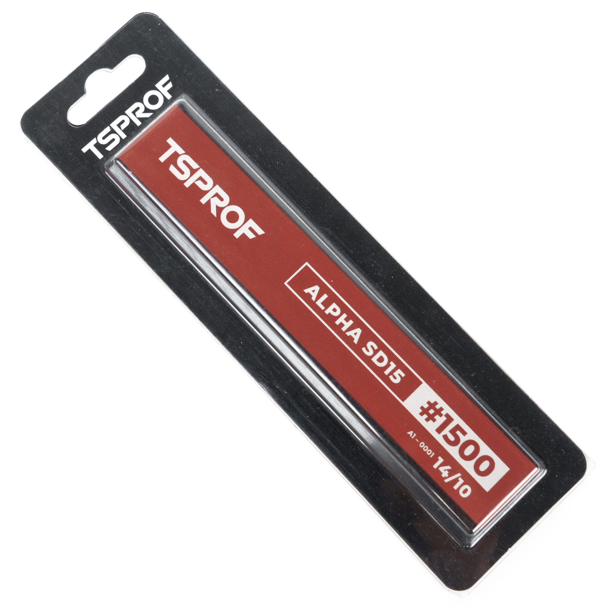 Алмазный брусок для заточки TSPROF Alpha SD15, 14/10 (1500 грит)