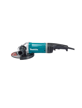 Угловая шлифовальная машина электрическая Makita GA9080X1 2700 Вт, 230 мм, 6600 об/мин