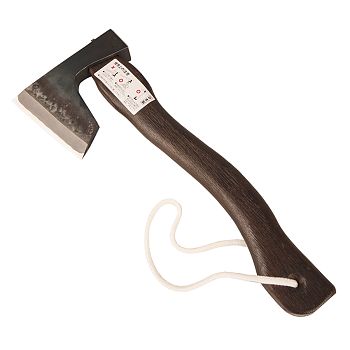 Топорик туристический JIGATA SMOKED, ручная работа, 570 гр