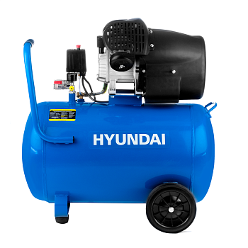 Компрессор масляный HYUNDAI HYC 40100 поршневой, коаксиальный (прямой) привод