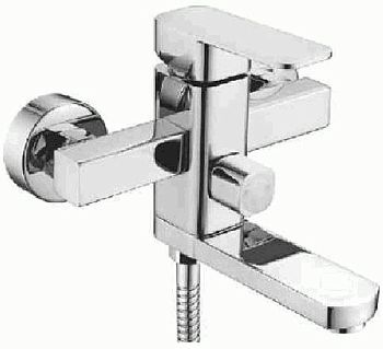 СМЕСИТЕЛЬ ДЛЯ ВАННЫ И ДУША LEDEME L3233 ИЗЛИВ 180 ММ