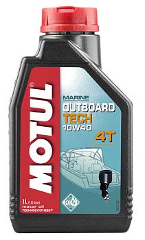 Моторное масло MOTUL OUTBOARD TECH 4T 10W40 (1л.)