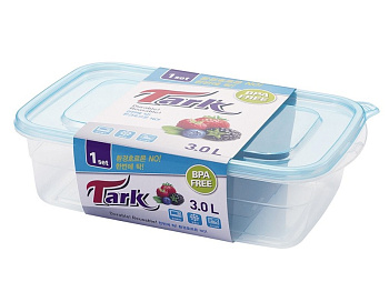 Пластиковый контейнер BPA FREE BS-019 3000 мл