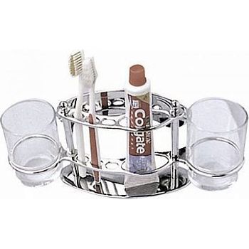 Держатель 2-х стаканов и щеток Ledeme L3308