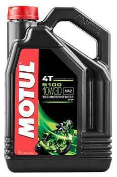 Моторное масло MOTUL 5100 4T SAE 10W30 (4 л.) 