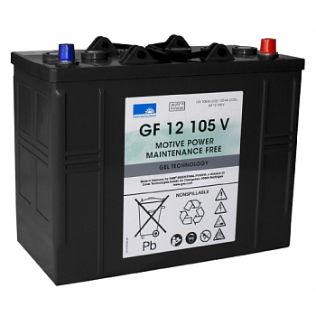 Аккумуляторы 12V/105 А  на RA 561 B, RA 505 IBC, RA 505 IBCТ, RA 605 IBCТ, RA 500 IBCTD (2 шт.)