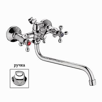 СМЕСИТЕЛЬ ДЛЯ ВАННЫ И ДУША LEDEME L2226