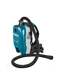 Ранцевый пылесос аккумуляторный Makita VC009GZ01 XGT 40 В, 18 кПа, 1,5-2 л, без акб и ЗУ