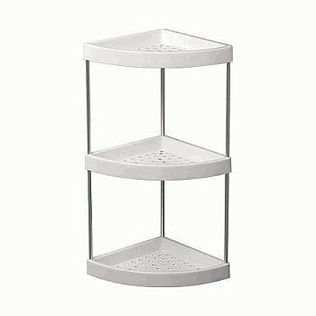 Полка угловая 3-х ярусная 25х25см Ledeme L362-3