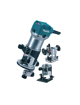 Фрезер кромочный электрический Makita RT0700CX2 710 Вт, 6-8 мм, 10000-30000 об/мин