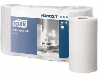 473498 Полотенца для кухни Tork (в уп. 4 рулона)
