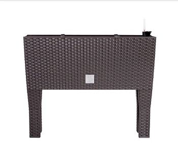 Кашпо с автополивом Prosperplast Rato Case High 30л, венге