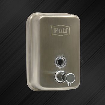 "Дозатор для жидкого мыла из нержавеющей стали Рuff-8605m, 500ml"