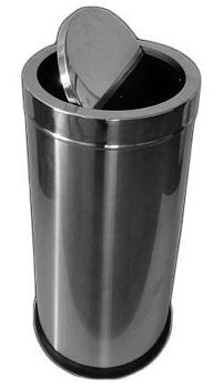 Урна с качающейся крышкой 30л., 01.08