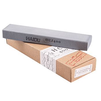 Камень для заточки профессиональный HAIDU 160х40х15 керамика+карбид кремния HCJ400(JIS#700)