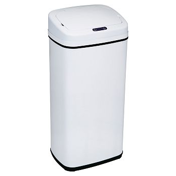 Урна сенсорная с автоматически открывающейся крышкой AGB-50W (белая)