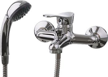 СМЕСИТЕЛЬ ДЛЯ ВАННОЙ И ДУША LEDEME L3014, КОРОТКИЙ ИЗЛИВ