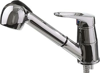 СМЕСИТЕЛЬ ДЛЯ КУХНИ LEDEME L6013 , ВЫДВИЖНАЯ ЛЕЙКА