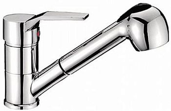 СМЕСИТЕЛЬ LEDEME L6063 ДЛЯ КУХНИ, ВЫДВИЖНАЯ ЛЕЙКА