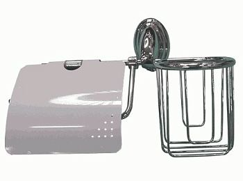 Бумагодержатель с дезодорантом Ledeme L1503-1