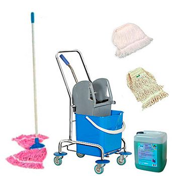 Комплект для уборки полов CleanFLoor Budget FlSet-Bg