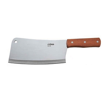 Секач для рубки 20х8.75 см, деревянная ручка