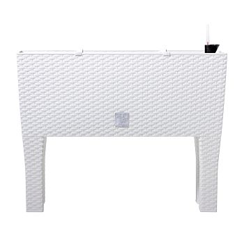 Кашпо для цветов с автополивом RATO CASE HIGH, белый 30л