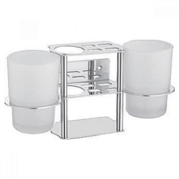 Держатель 2-х стаканов и щеток Ledeme L103