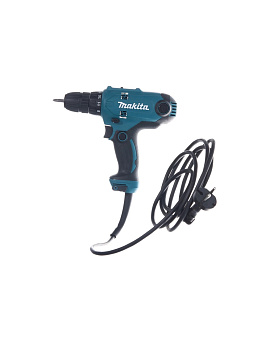 Дрель-шуруповерт электрическая Makita DF0300X2 320 Вт, 56 Нм, 1500 об/мин, набор бит 11 шт. (D-30651)