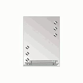 Зеркало Ledeme 600*450 с полочкой L655