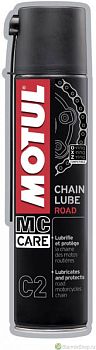 Смазка цепи С2 MOTUL Chain Lube Road (400 мл.)