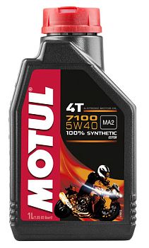 Моторное масло MOTUL 7100 4T SAE 5W40 (1 л.) 