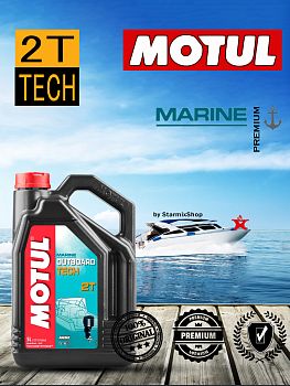 Моторное масло MOTUL Outboard Tech 2T (5л)